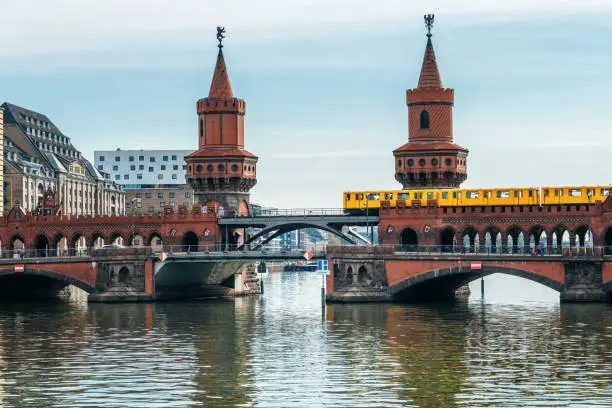 Oberbaum Bridge in Berlin, Germany