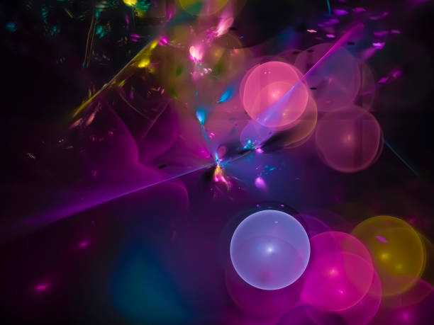 istock abstract digital fractal, beautiful design future, party 1053000292
