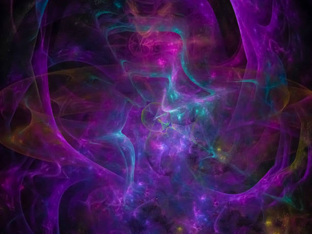 istock abstract digital fractal, beautiful design future, party 1053000726