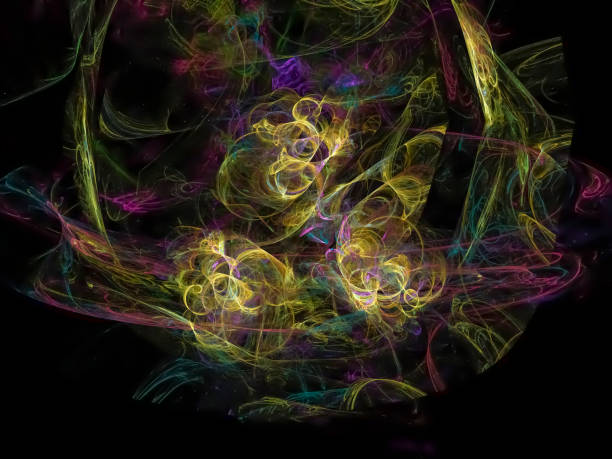 istock abstract digital fractal, beautiful design future, party 1053000854