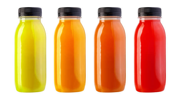 istock Juice in a Bottle Isolated 1053004360