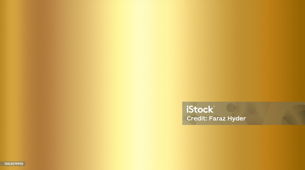 Golden Background Gold metallic background Gold - Metal Stock Photo