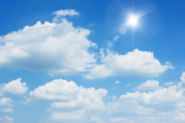 landscape of the clear sky