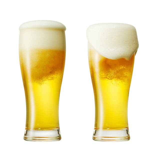 close up of the beer