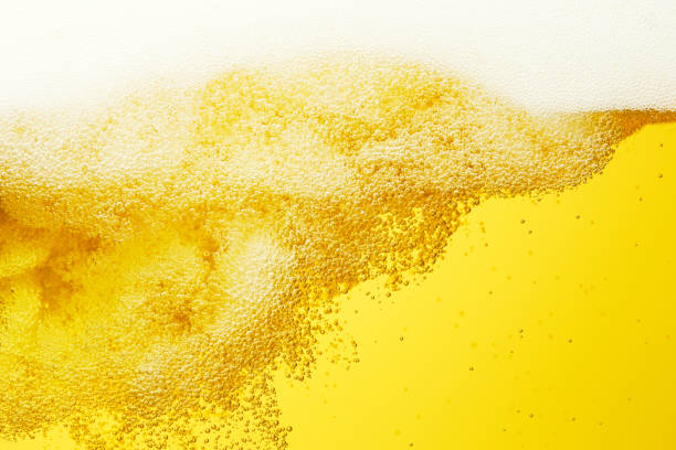 close up of the beer