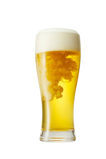 close up of the beer