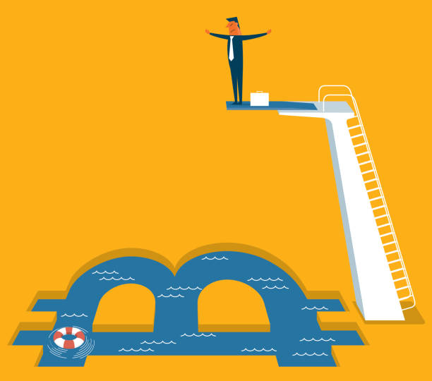 300+ Springboard Diver Stock Illustrations, Royalty-Free Vector ...