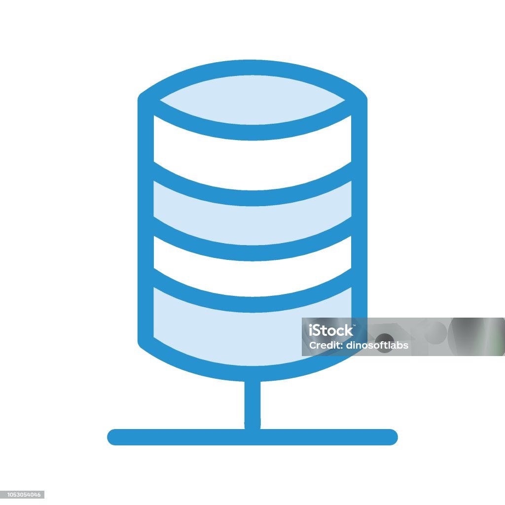 Databse Stock Illustration - Download Image Now - Network Server, Icon ...