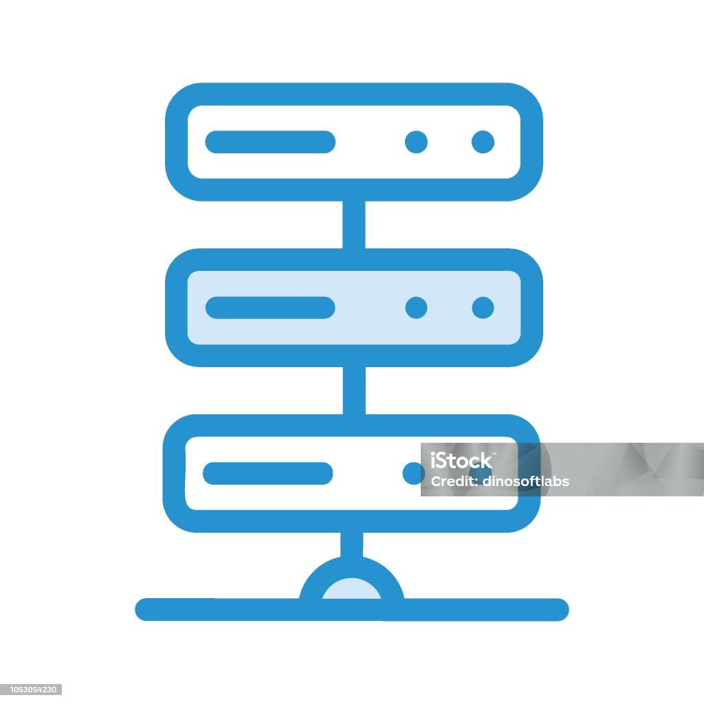 Server Stock Illustration - Download Image Now - Abstract, Backup ...