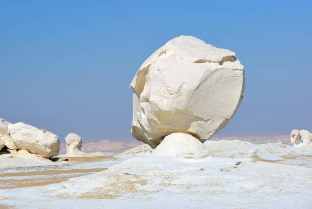 istock The limestone formation in White desert. Sahara. Egypt 1053055852