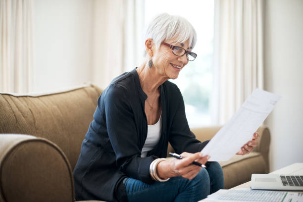 istock Her financial decisions have paid off 1053057380