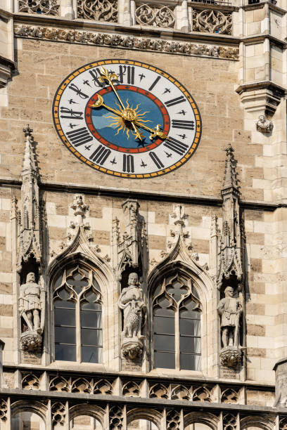 istock Clock Tower of the New Town Hall (Neue Rathaus) - Munich Germany 1053058112