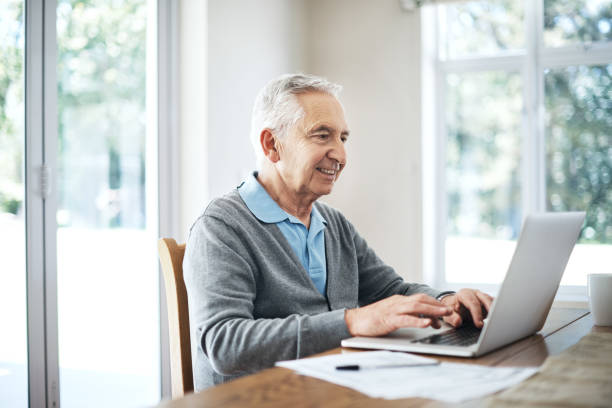 istock Financial planning with a smile on his face 1053058716
