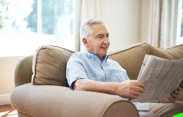 istock He loves reading the paper 1053060828