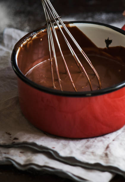 istock Chocolate ganache photography recipe idea 1053061948