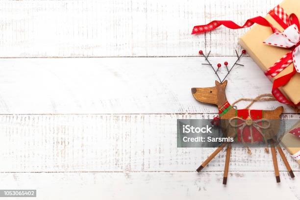 Christmas Decoration Stock Photo - Download Image Now - Christmas, Backgrounds, Craft