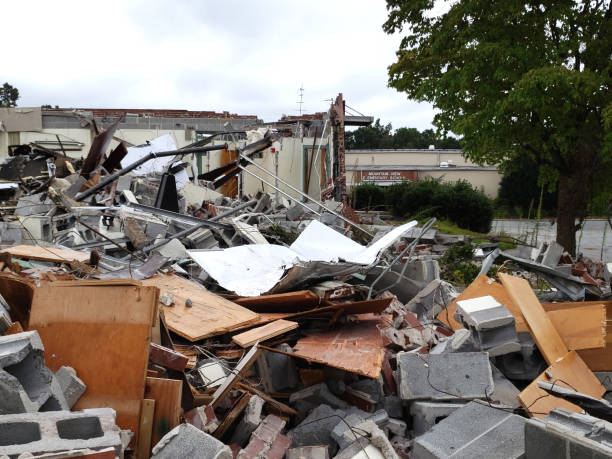 istock Construction Industry - Demolition Site of School 1053072070
