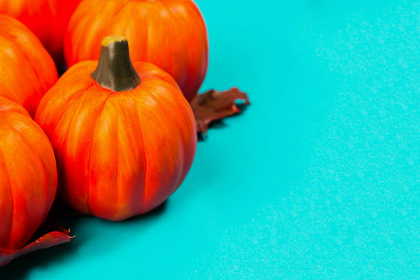 istock Halloween holiday or autumn background. 1053086440