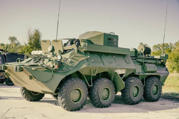 istock Soviet armored personnel carrier service 1053098308