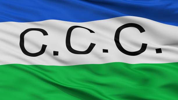 Curillo City Flag, Colombia, Caqueta Department, Closeup View Curillo City Flag, Country Colombia, Caqueta Department, Closeup View, 3D Rendering caqueta stock pictures, royalty-free photos & images