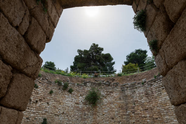 istock Mycenae archaeological site in Greece, Europe 1053118384