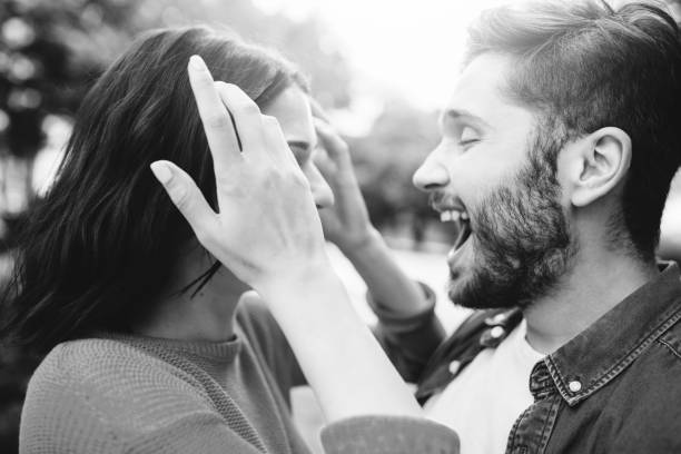 istock Couple in love outdoors 1053119210