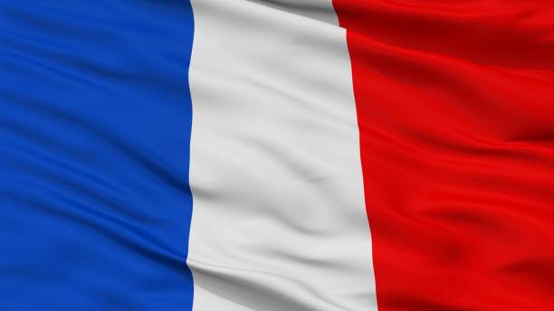istock Schaan City Flag, Liechtenstein, Closeup View 1053124224