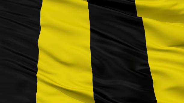 istock Schellenberg City Flag, Liechtenstein, Closeup View 1053124258