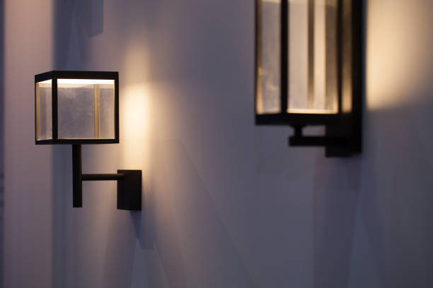 Beautiful modern wall lamp interior contemporary decoration