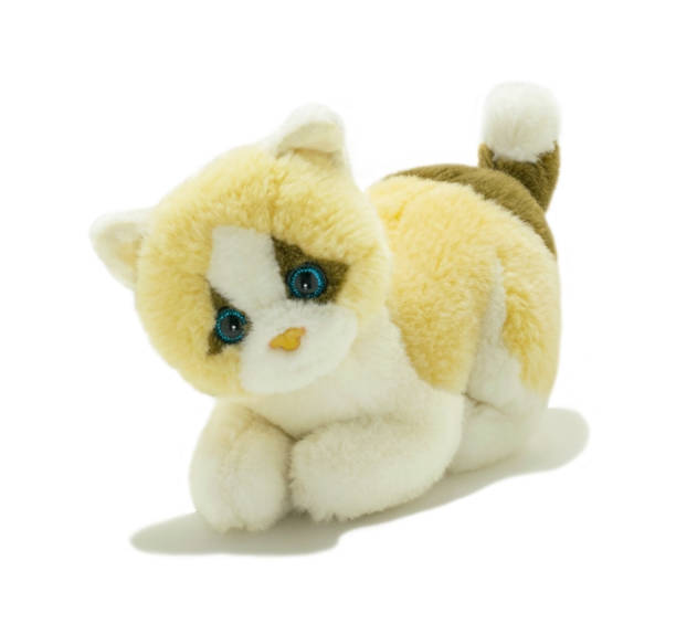 istock Cat plush doll, isolated on white 1053133998