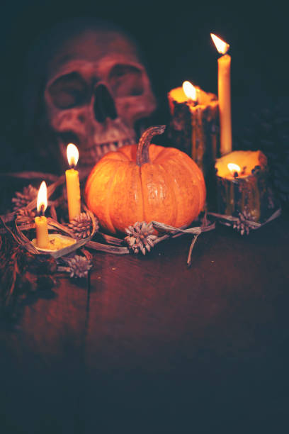 istock Creative picture art in Halloween concept 1053136950