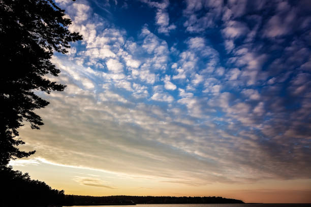 istock Lake is in summer at sunset 1053139406