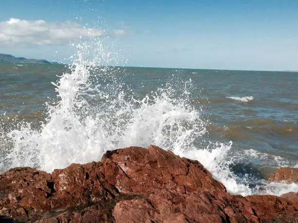 Photos taken at Townsville beach during late afternoon.