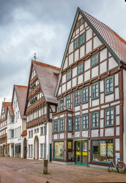 istock Street in Lemgo, Germany 1053145076