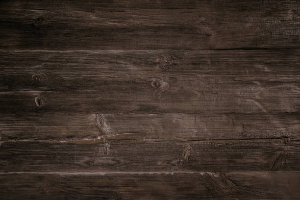 dark wood background - wood old weathered copy space imagens e fotografias de stock