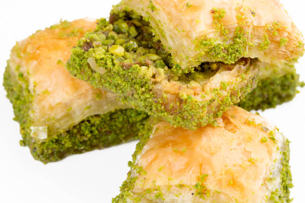 istock Turkish kitchen; Traditional delicious Turkish desserts; Baklava 1053180350