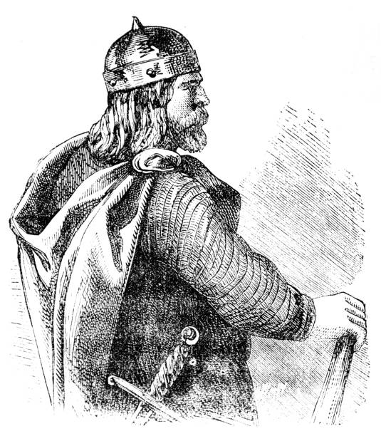 illustrations, cliparts, dessins animés et icônes de roi médiéval / chevalier en armure du voyage du pèlerin - titre de livre