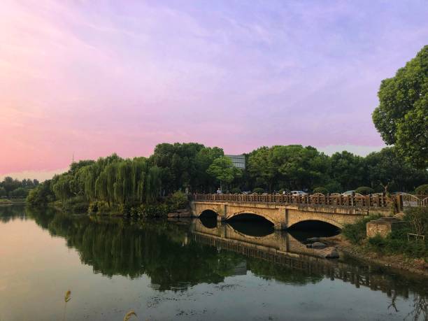 istock Sunset at Zhujiajiao 1053196594