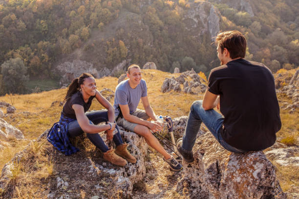 istock Hiking time. Inclusive recreation 1053203756