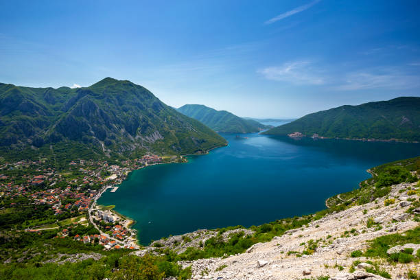 istock Montenegro seashore, Bay of Kotor 1053205382