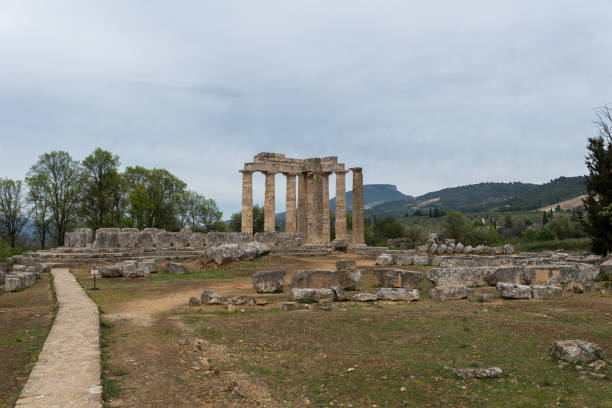 istock Nemea ancient site in Greece, Europe 1053206380