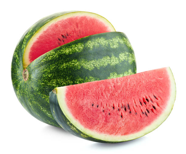 istock Slice of fresh ripe watermelon 1053210434