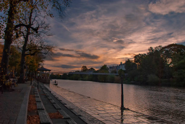 istock Sunrise over the River Dee in Chester, Cheshire 1053212616