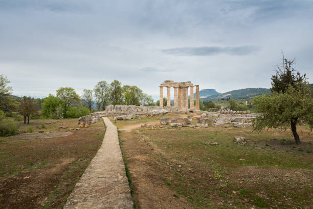 istock Nemea ancient site in Greece, Europe 1053212956
