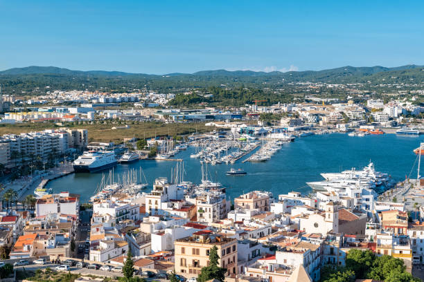 istock Ibiza, aerial view 1053221594
