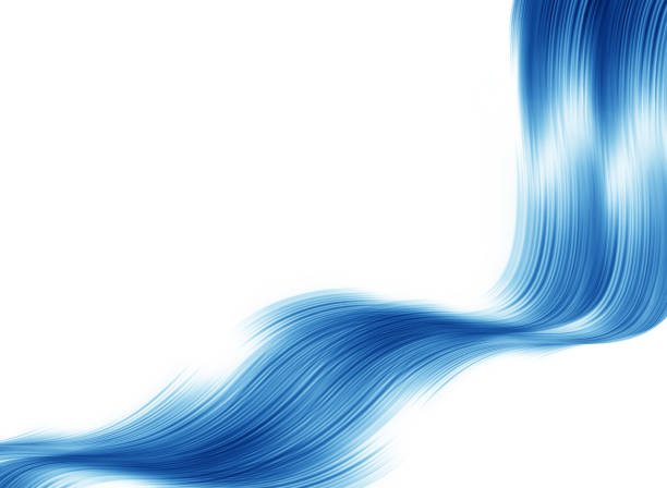 istock Beautiful Blue Satin. Drapery Background 1053232492