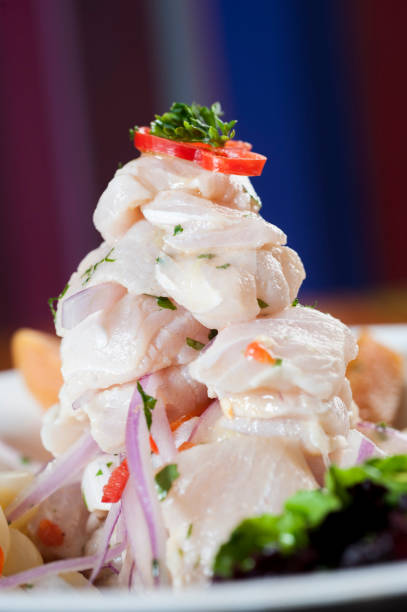 istock Ceviche, dish symbol of Peruvian gastronomy. 1053234796
