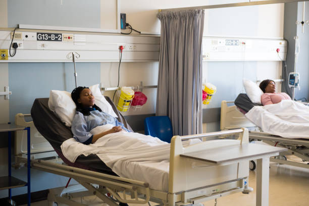 istock Patients in a hospital ward 1053239442