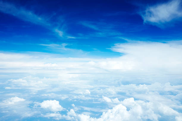 landscape of the clear sky