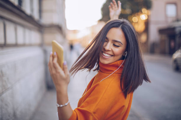istock Happy beautiful woman 1053244160